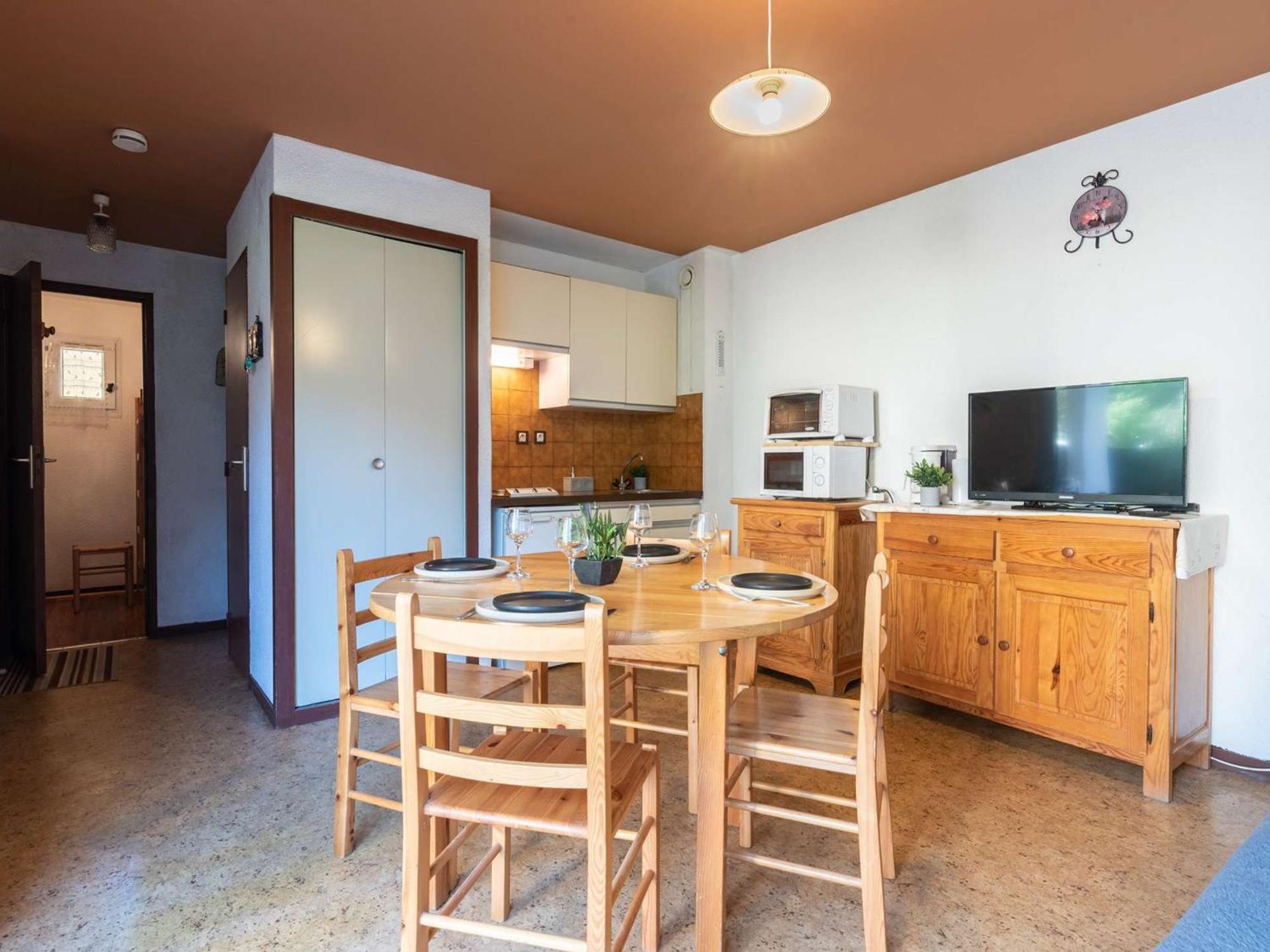 Appartement Cosy Pour 4, Terrasse, Proche Thermes Et Telecabine A Saint-Lary-Soulan - Fr-1-296-196 Ngoại thất bức ảnh